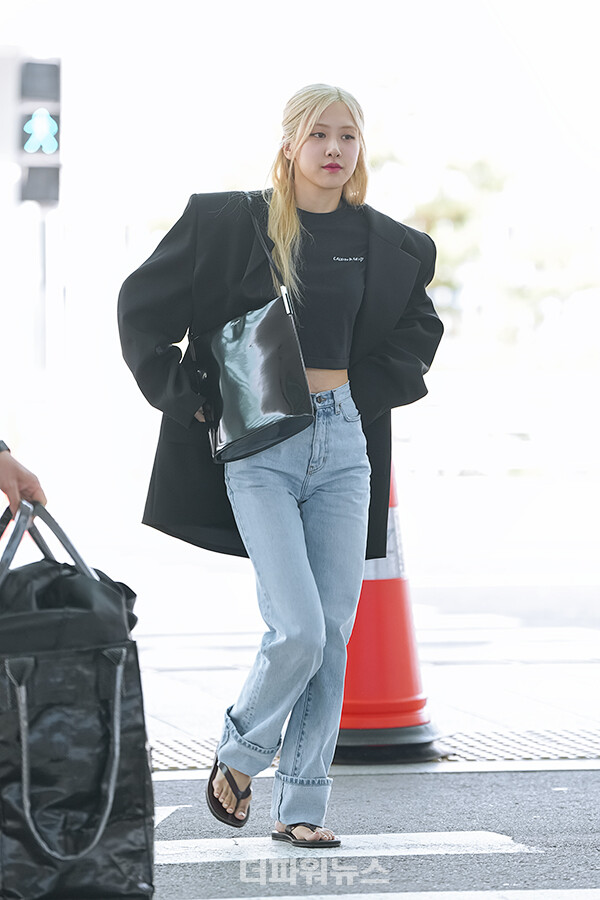 블랙핑크로제,인천국제공항출국