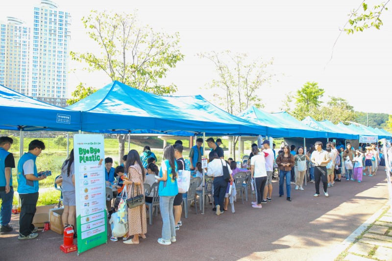 국토안전관리원, 지역 상생 위한 모모장터 개최 전경. (사진=국토안전관리원)