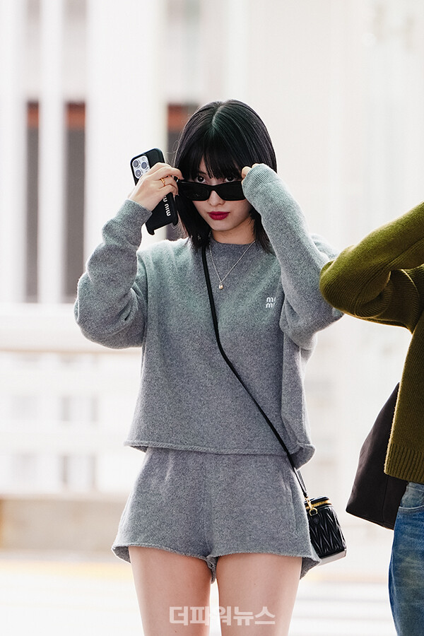 트와이스모모,인천국제공항출국