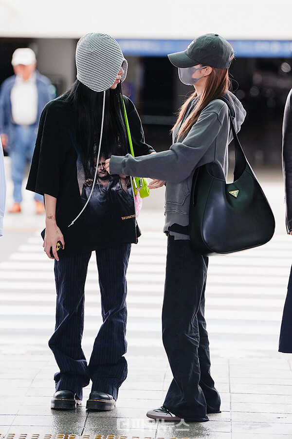 트와이스채영-사나,인천국제공항출국