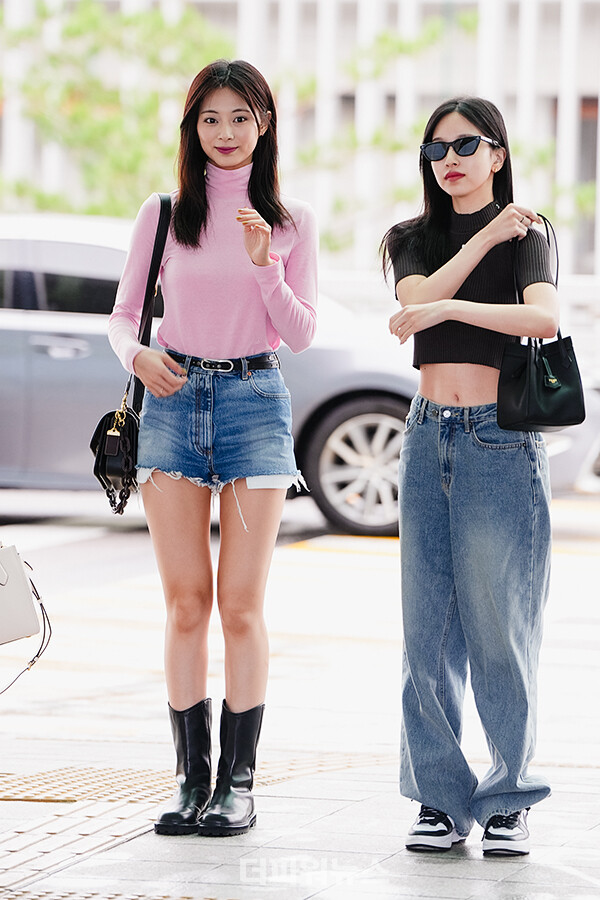 트와이스쯔위-미나,인천국제공항출국