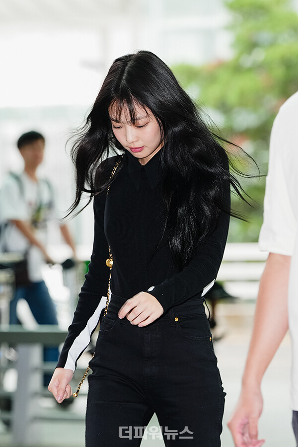 블랙핑크제니,인천국제공항출국