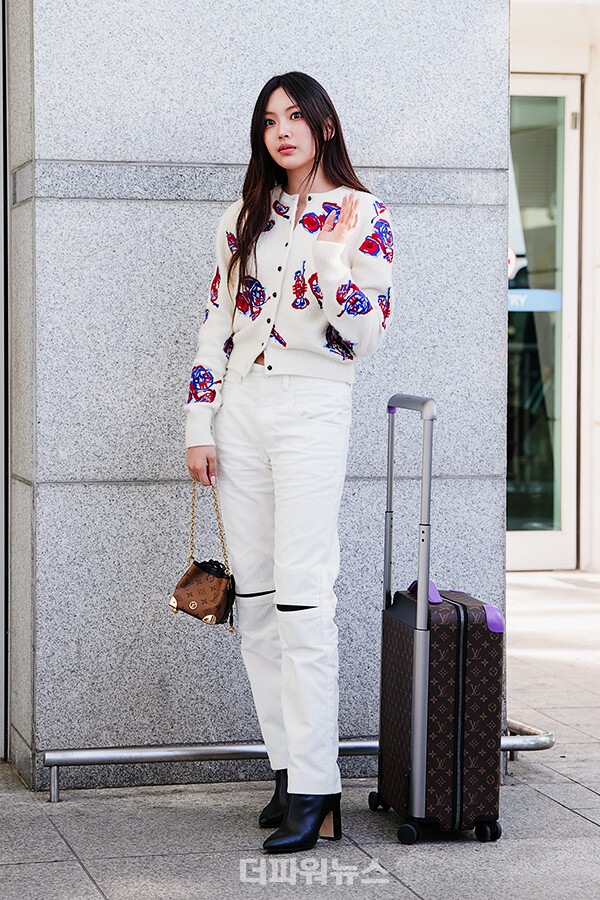 뉴진스혜인,인천국제공항출국