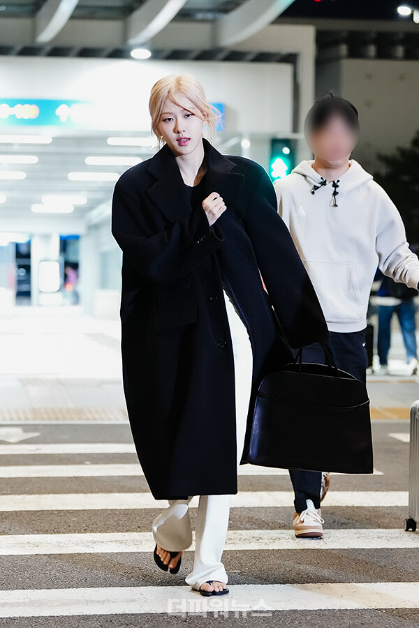 블랙핑크로제,인천국제공항출국