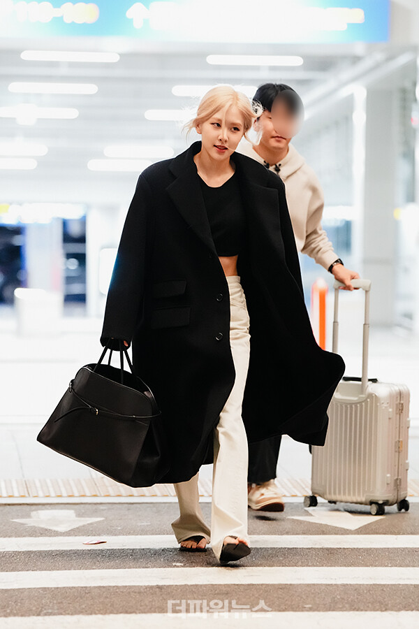 블랙핑크로제,인천국제공항출국