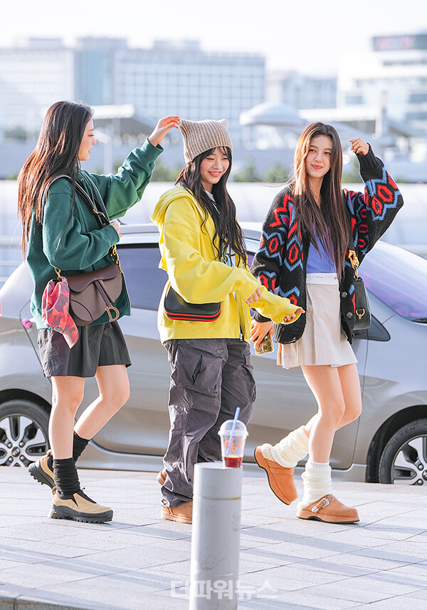 뉴진스혜린-하니-다니엘,인천국제공항출국