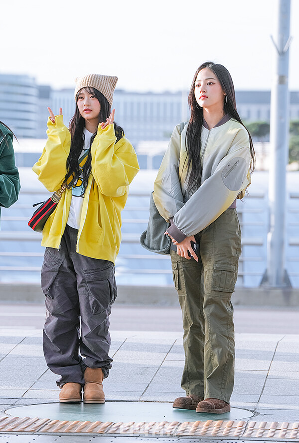 뉴진스하니-민지,인천국제공항출국