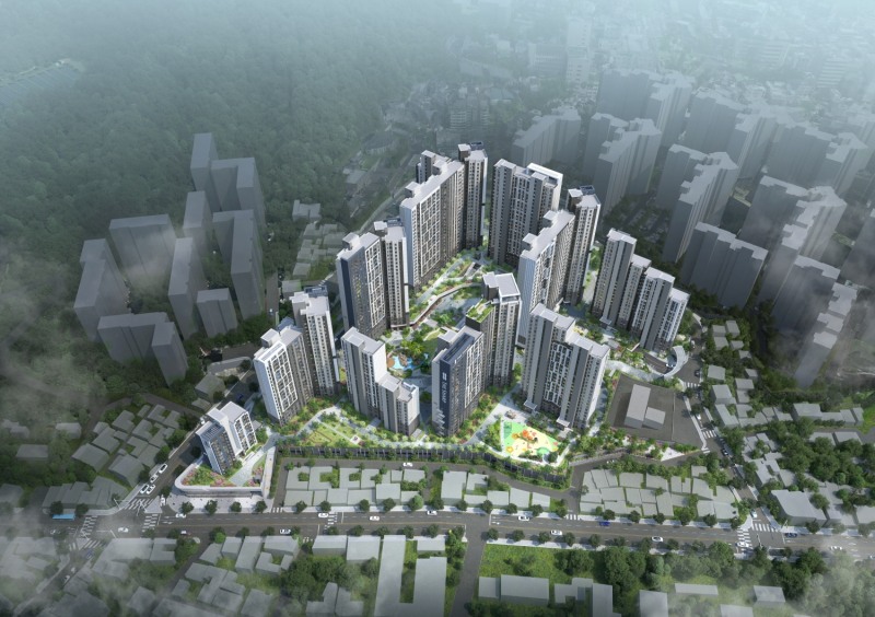 더샵 소양스타리버 조감도.(사진=포스코이앤씨)