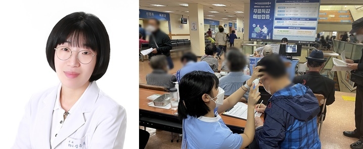 대동병원 호흡기내과 심은희 과장, 진료모습.(사진제공=대동병원)