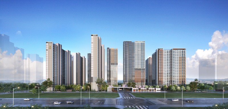 평택 브레인시티 중흥S-클래스 투시도.(사진=중흥토건)