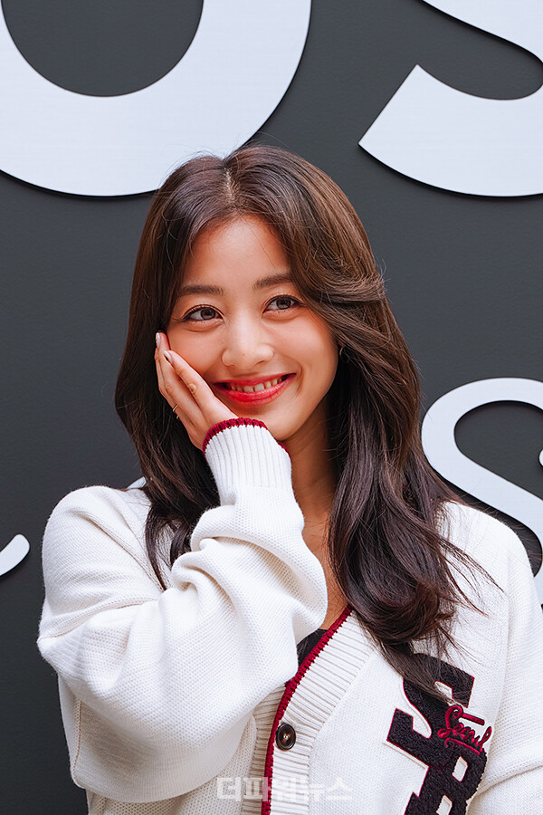 트와이스지효,포토월행사