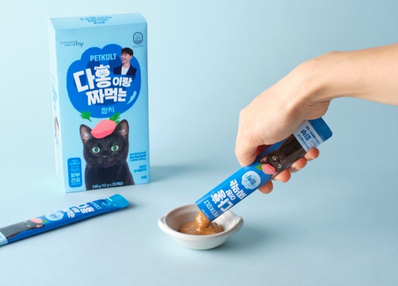 hy, 펫쿠르트 ‘다홍이랑 짜먹는 참치’ 출시