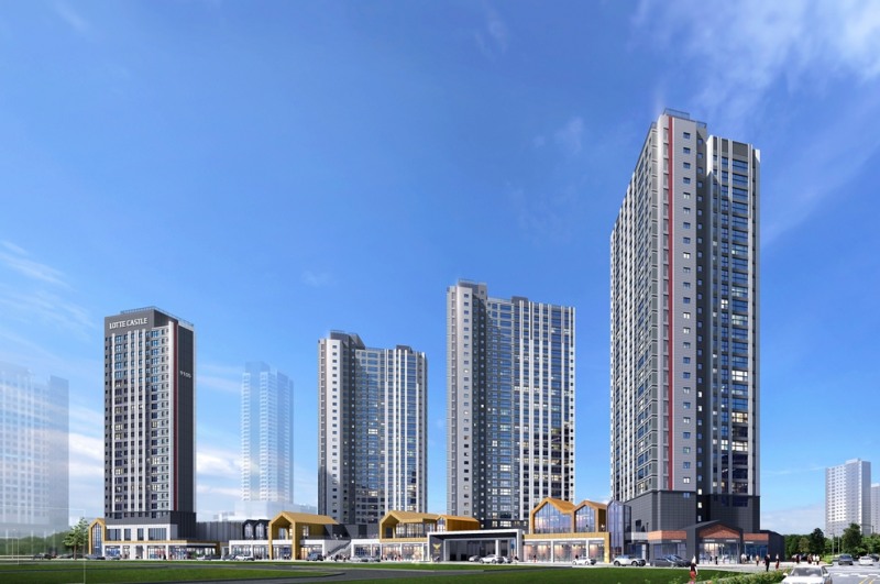 검단신도시 롯데캐슬 넥스티엘 투시도.(사진=롯데건설)