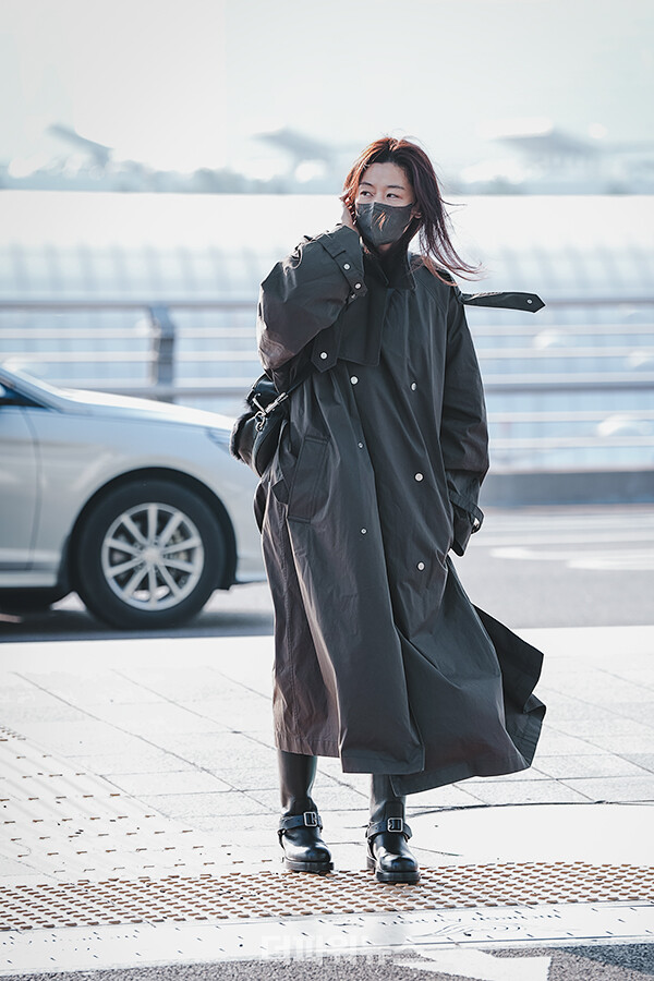 전지현,인천국제공항출국