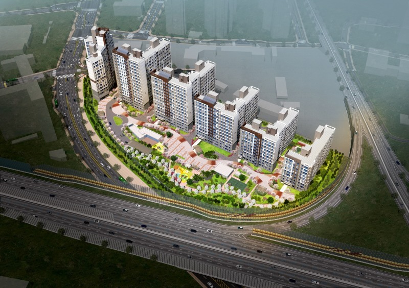 엘리프 이천 하이시티 조감도.