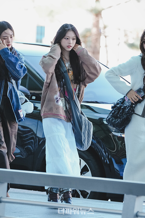 뉴진스해린,인천국제공항출국