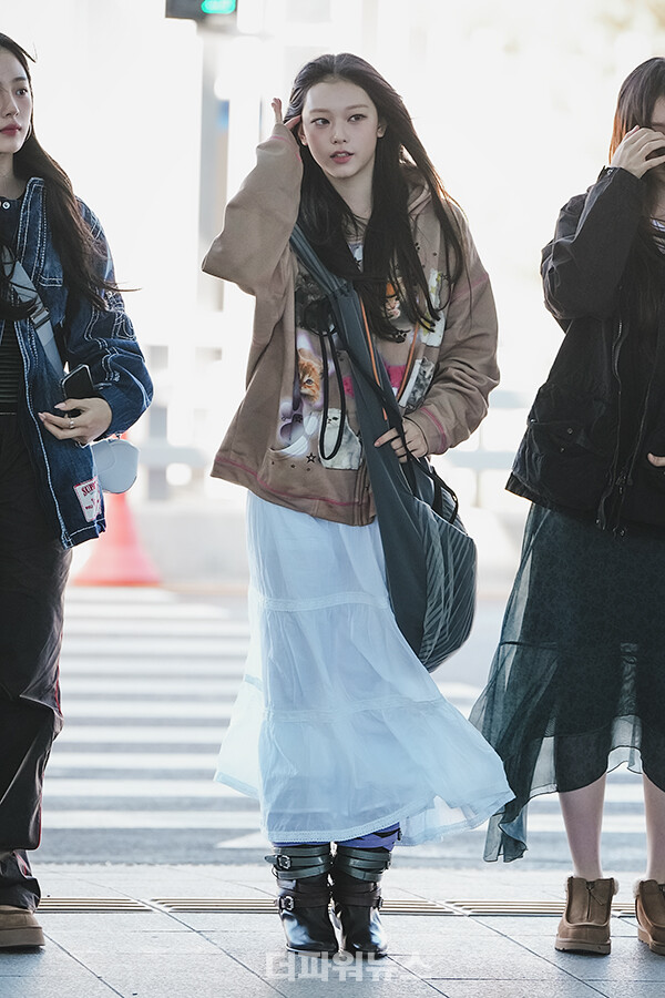 뉴진스해린,인천국제공항출국