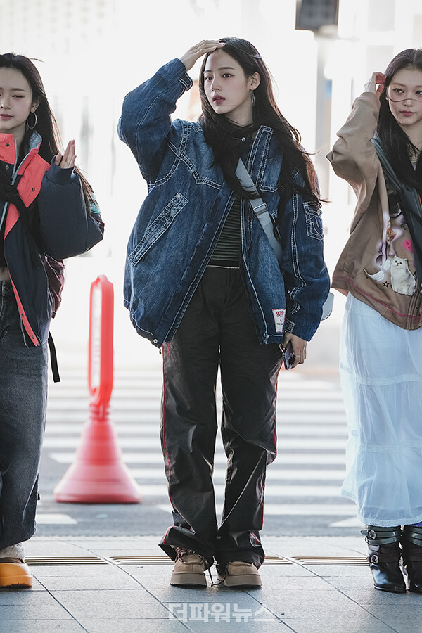 뉴진스민지,인천국제공항출국