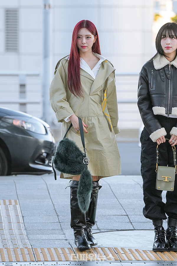 있지유나,인천국제공항출국