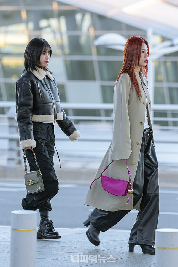 있지류진-예지,인천국제공항출국