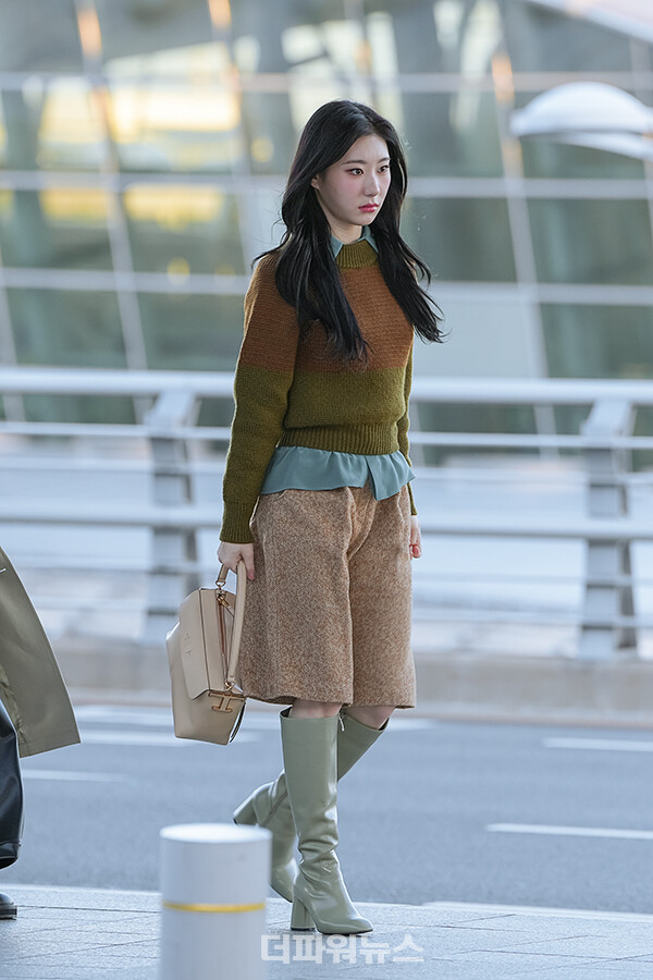 있지채령,인천국제공항출국