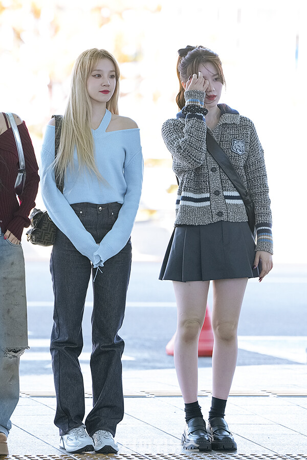 여자아이들우기-슈화,인천국제공항출국