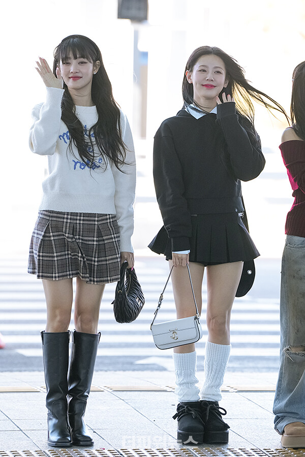 여자아이들민니-미연,인천국제공항출국