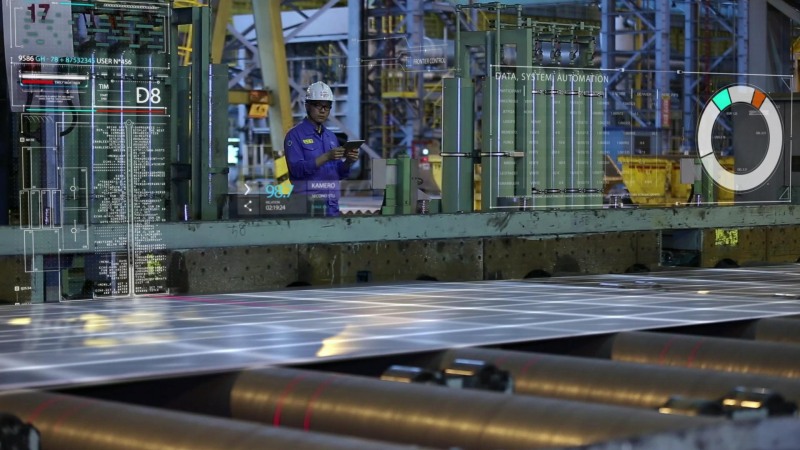 포스코DX 스마트팩토리.(사진=포스코DX)