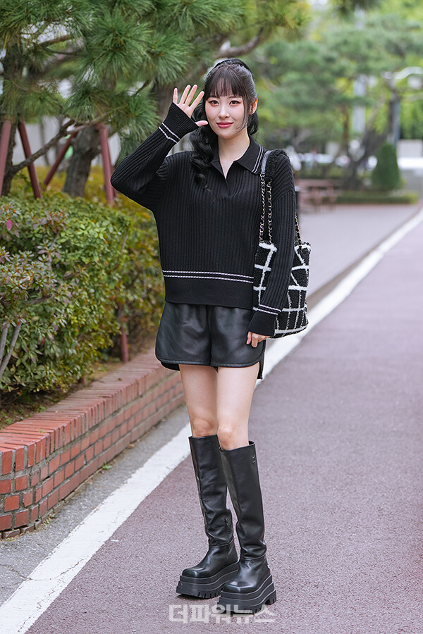 선미,방송국출근길