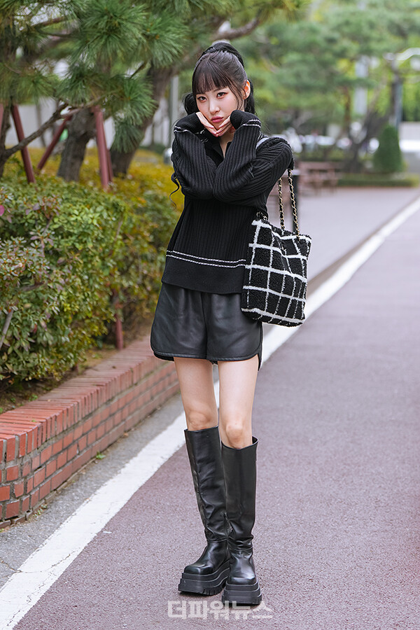 선미,방송국출근길