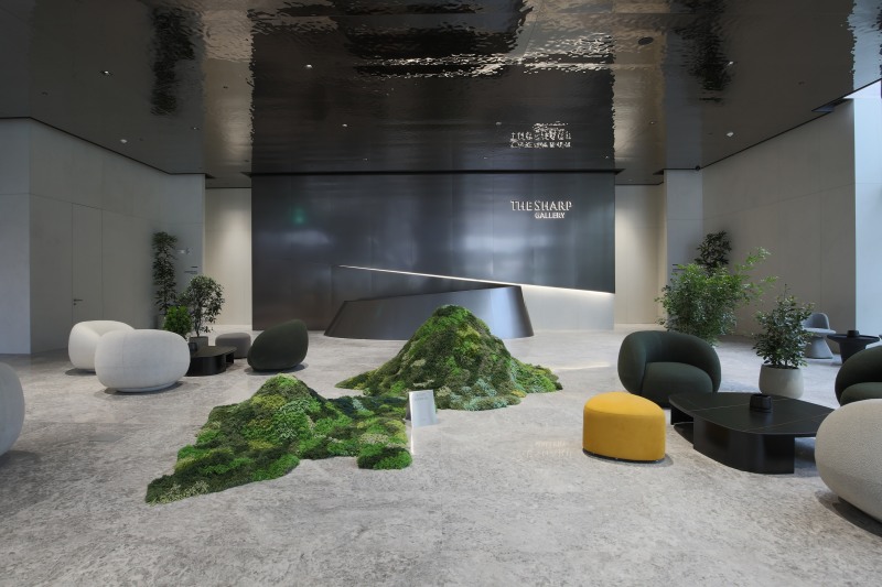 작가 Mingyes(밍예스)씨의 작품 '휴글컬쳐(Hugel Kultur)'.(사진=포스코이앤씨)