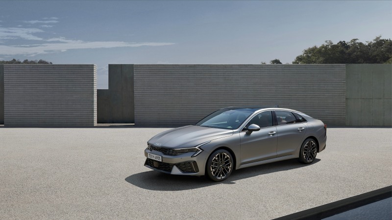 더 뉴 K5(문스케이프 매트 그레이).(사진=기아)