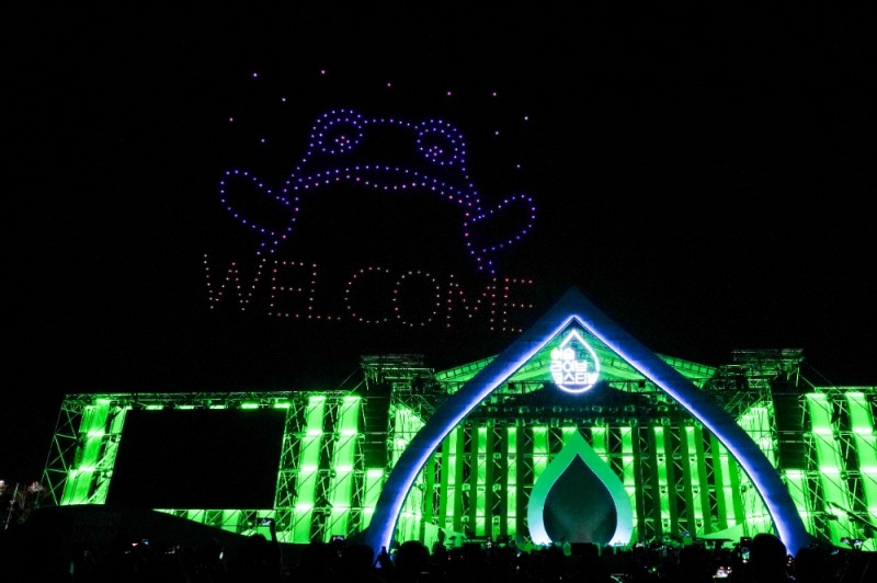 이슬라이브 페스티벌 전경. 사진=하이트진로