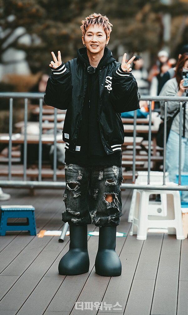 장우혁,뮤직뱅크출근길