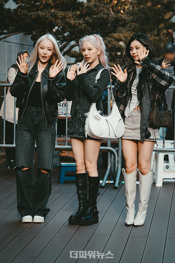 비비지,뮤직뱅크출근길