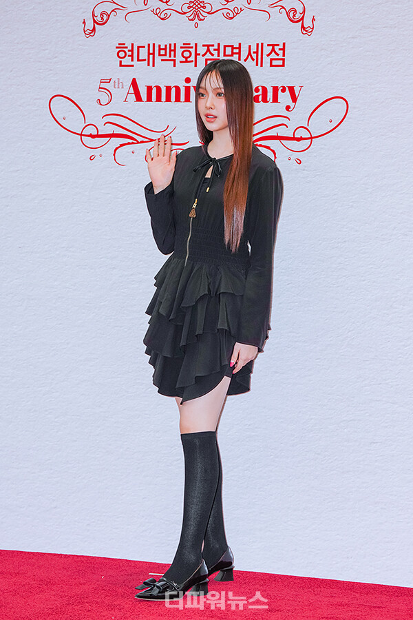 뉴진스혜인,포토월행사