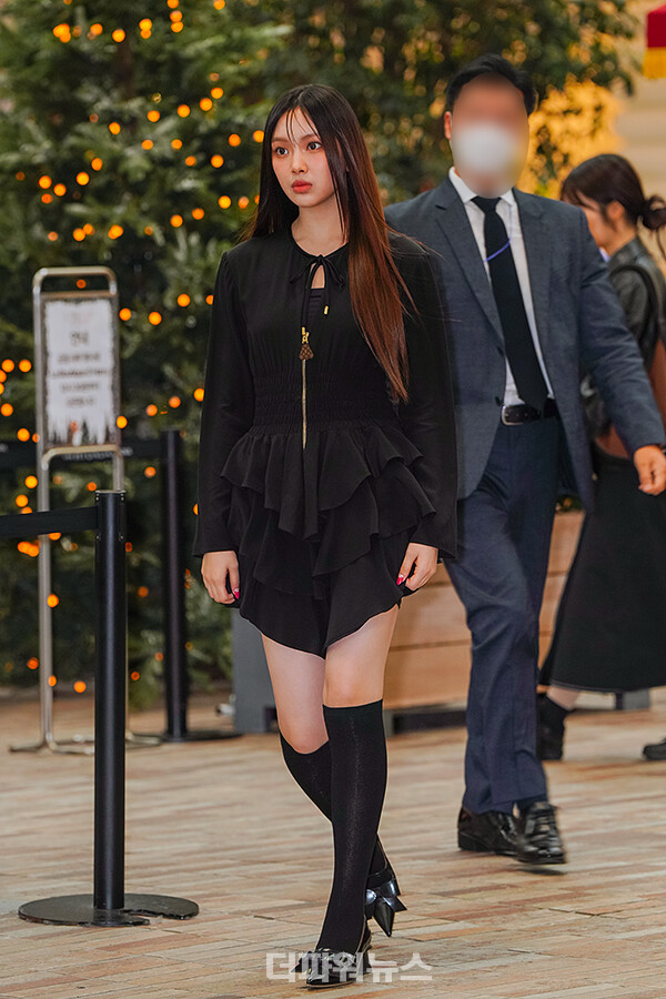 뉴진스혜인,포토월행사