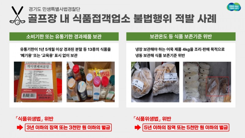 불법행위 적발사례