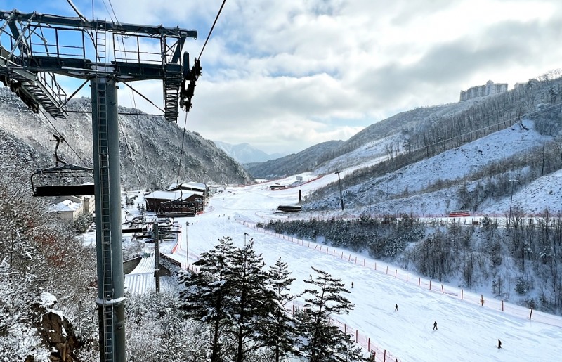 오투리조트 스키장.(사진=부영그룹)