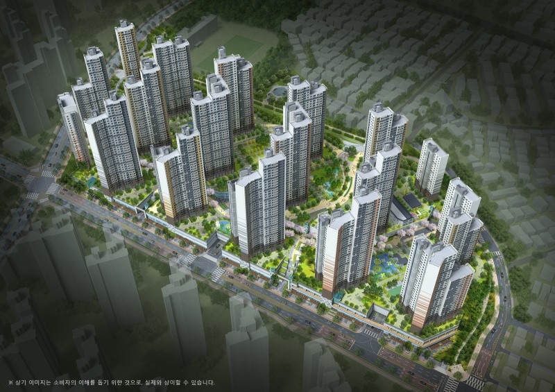 광명자이힐스테이트SKVIEW 조감도.(사진=GS건설)