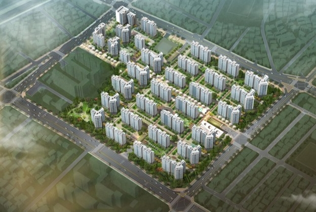 매교역 팰루시드 조감도.(사진=삼성물산)