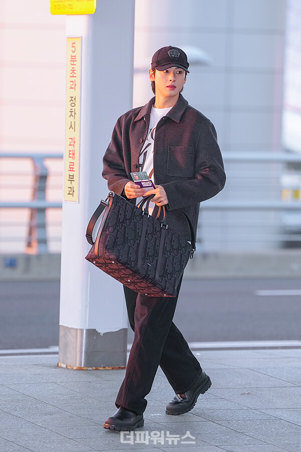 차은우,인천국제공항출국