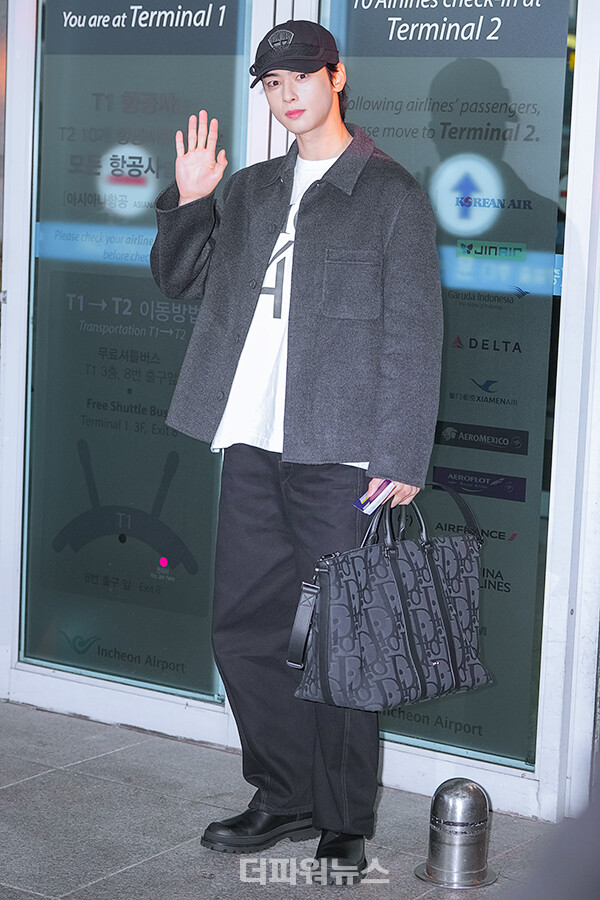 차은우,인천국제공항출국