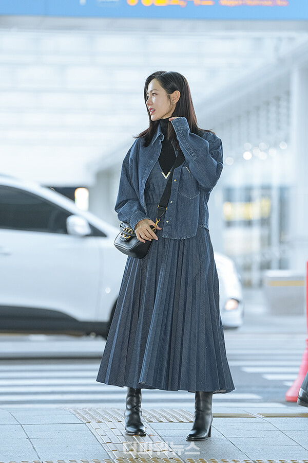 손예진,인천국제공항출국