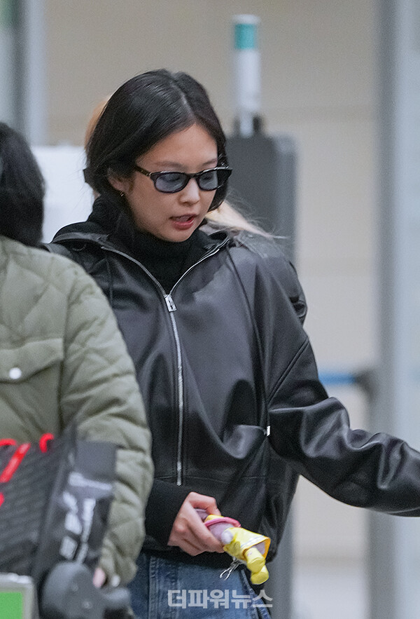 블랙핑크제니,인천국제공항입국