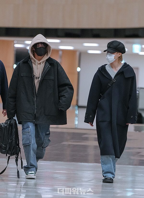 방탄소년단정국-지민,김포국제공항출국