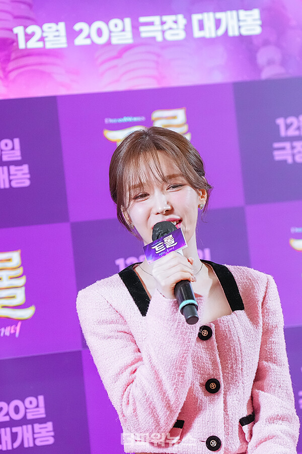 레드벨벳웬디,‘트롤:밴드투게더'쇼케이스