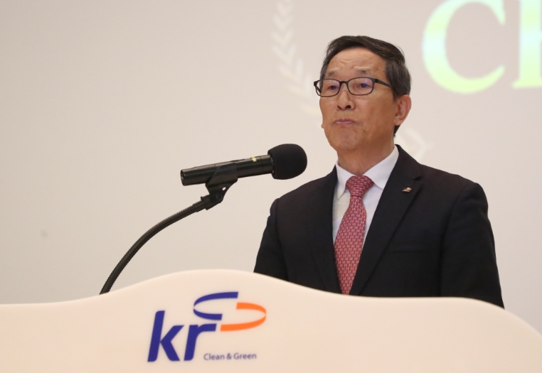 이병호 한국농어촌공사 사장이 '창립 115주년 기념식'에서 공사 미래 비전을 제시하고 있다. 사진=농어촌공사