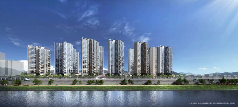 첨부1. 청계리버뷰자이 투시도.(사진=GS건설)