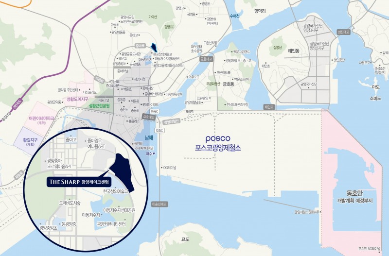 위치도.(사진=포스코이앤씨)